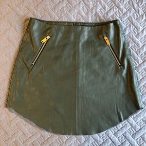 Leather Skirt
